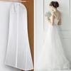 High Quality Long Wedding Dess Bag Cover Evening Dress Dust Cover Bridal Garment Storage Bag New Wedding Dust Cover