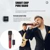 High Quality Wireless Microphone Rechargeable Wireless Microphone System  Stage Performance