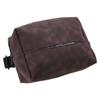 Wear-resistant Car Tissue Box Nappa Leather Paper Towel Organizer  Car Seat Head Back