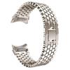 Luxury Stainless Steel Strap for Samsung Galaxy 6 5 4 44 40mm Classic 43mm 47mm 42 46mm Band Reticulate 5Pro 45mm Flake Bracelet
