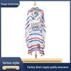 Retro Stripe Inkjet Hairdressing Cape – Fashion Hair Cutting Apron