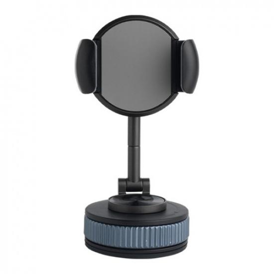 360 Degree Rotatable Phone Car Holder ABS Material Shockproof Design Easy Clip