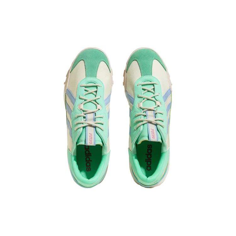 Adidas Baskets Unisex Mixr Fourrure Beige Vert Aqua Rose Crème HQ4596