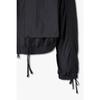 Studio Tomboy Shirred Sleeve Hooded Zip Up Jumper 9106313003