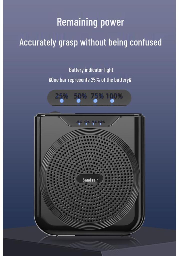 BeeSpeaker: Wireless Bluetooth Microphone for Teachers, Tour Guides, Lecturers - Classroom & Lecture Audio Amplifier