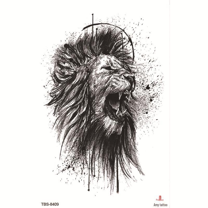 Set mic de tatuaje autocolante totem și simbol impermeabile pentru antebraț