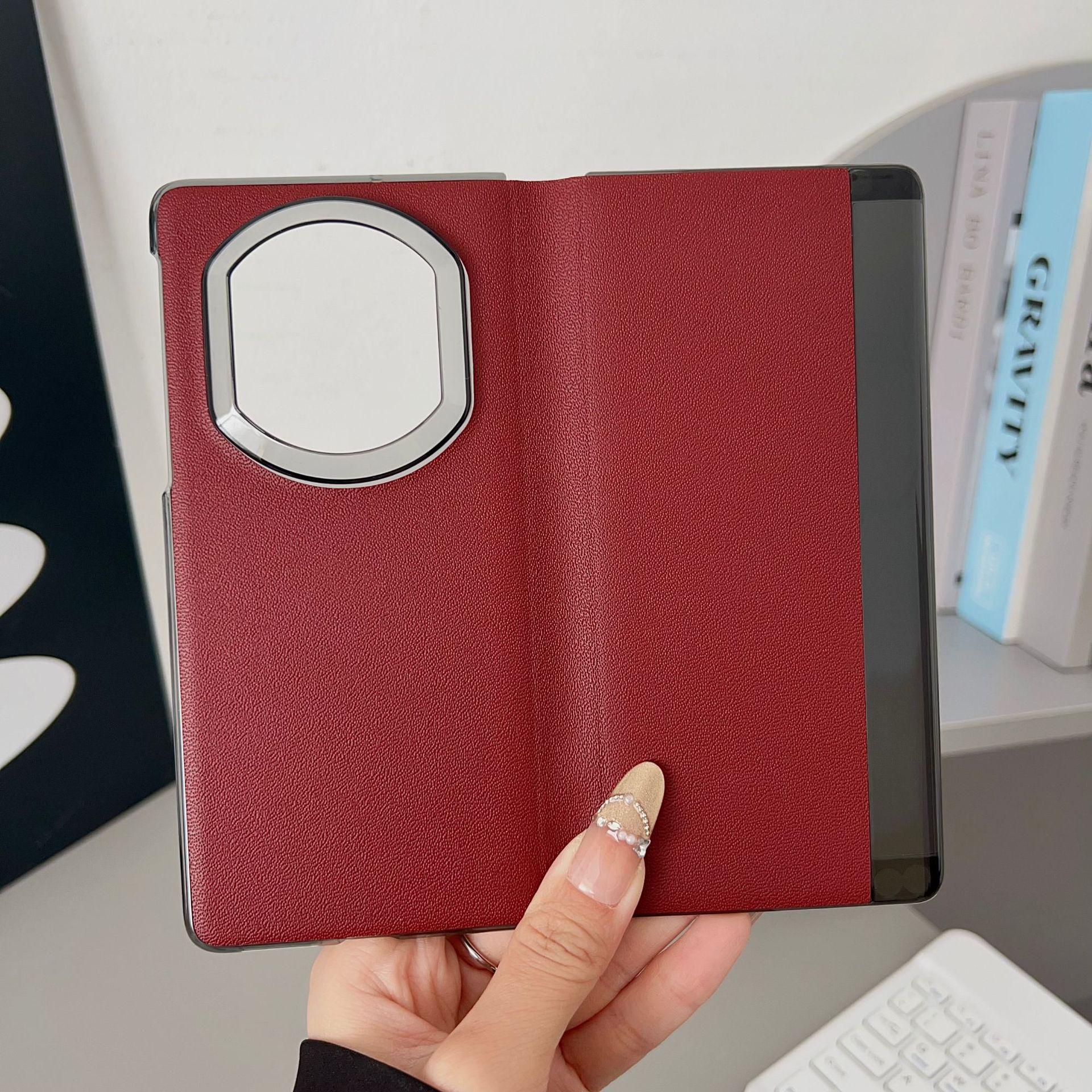 

Huawei Mate X7 Foldable Screen Phone Case - Collector s Edition Leather Flip Case with Smart Window for Men Huawei Mate X7/Collector s Edition
