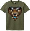 Wolf Head T Shirt Fierce Wild Animal Predator Gothic Graphic Tee Unisexs Unisexs