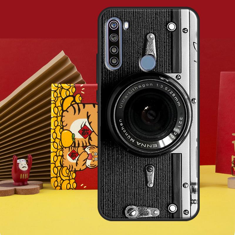 

Винтажный чехол для камеры в стиле ретро для Redmi Note 11 Pro, чехол для Xiaomi Redmi 9C 9T 9A 9S 10S Note 9 10 Pro, задняя крышка в виде ракушки Redmi Note11Pro Plus