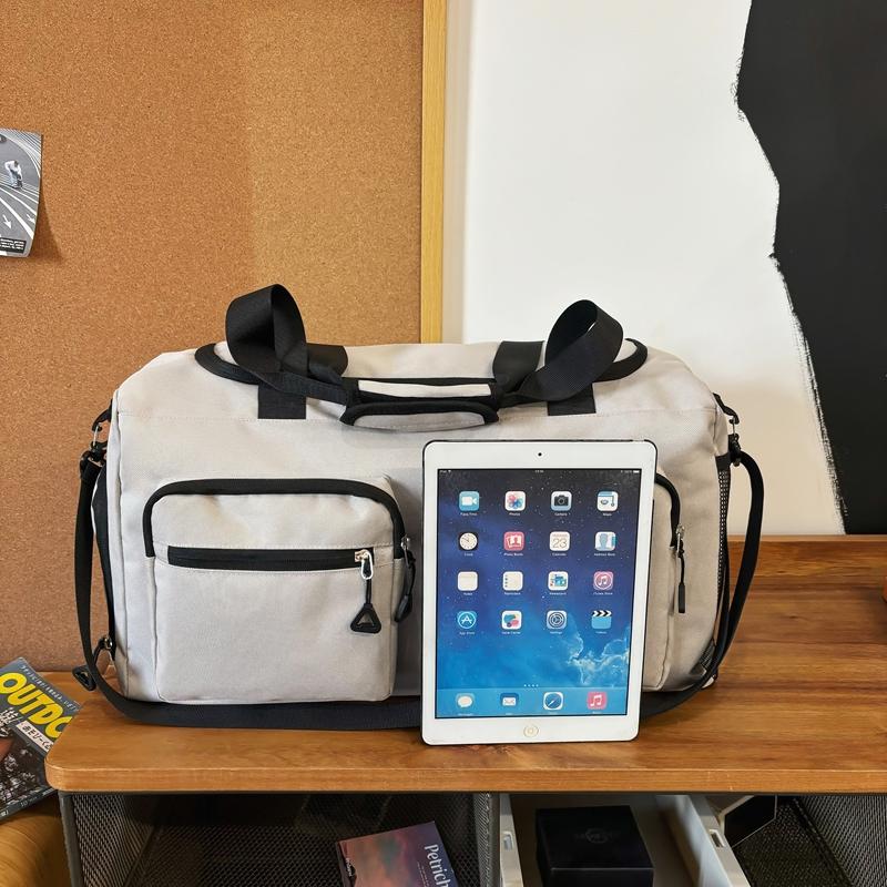 Short Distance Travel Bag Separation Shoes Bags Large Capacity Sports Fitness Bag Dry Wet Separation Men Women Storage Bag Handbag