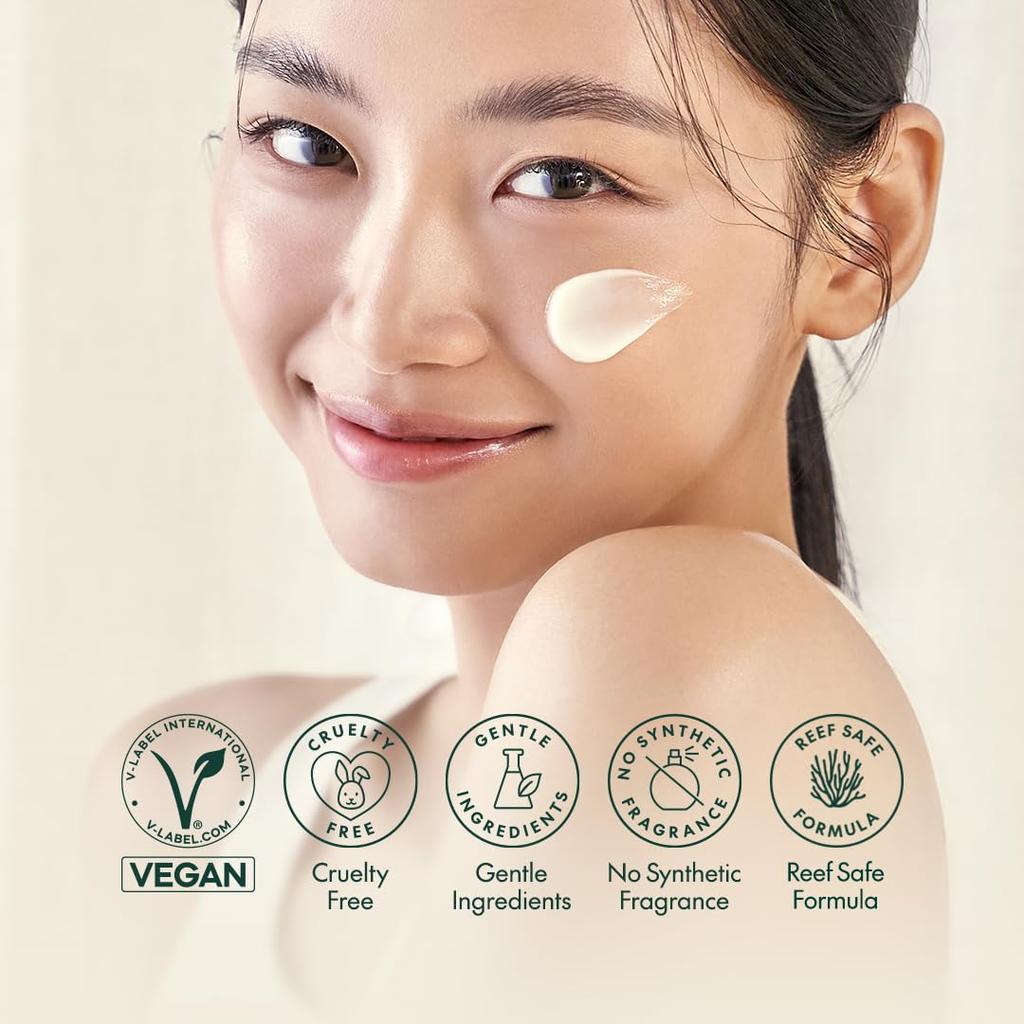 PURITO Wonder Relief Centella Lotion Solaire Quotidienne 60ml Crème Solaire Centella Base de Maquillage Apaisante pour Peau Sensible Cosmétiques Coréens Purito Officiel SPF50+