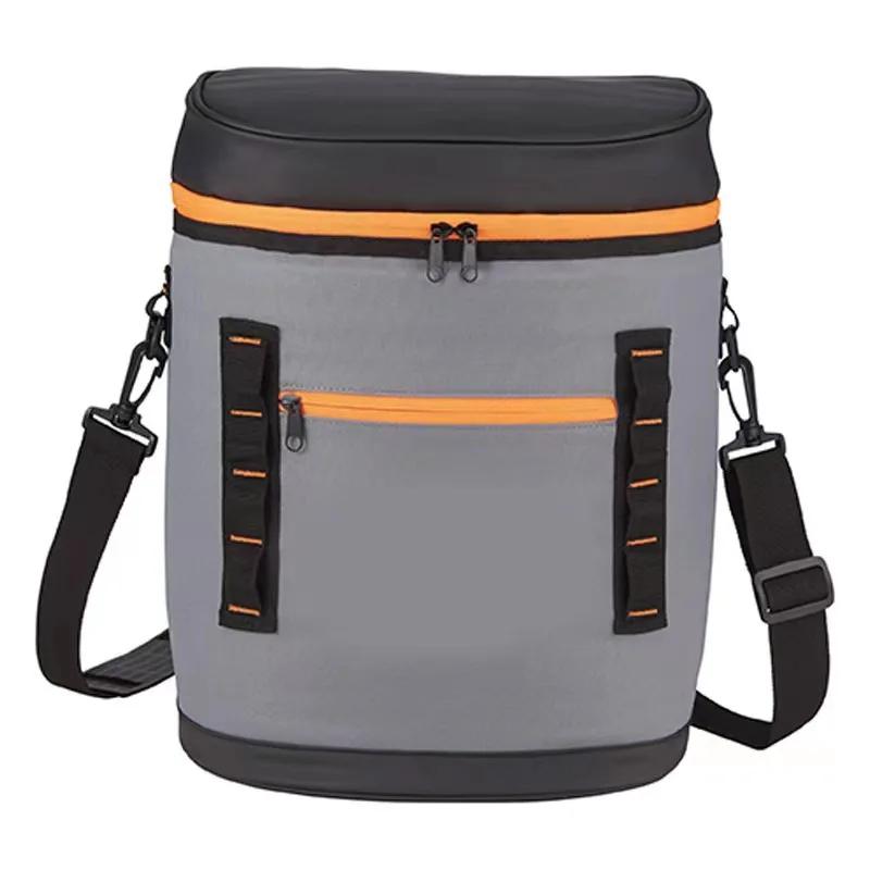 

Waterproof Soft Cooler Backpack 20L Insulated Thermal Bag Oxford Fabric for Picnic Camping Hiking Travel Lightweight Bag оранжевый