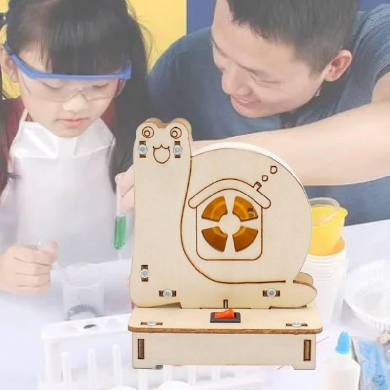 Kids Educational Diy Wood Air Suspended Ball Physics Science Experiment Toy