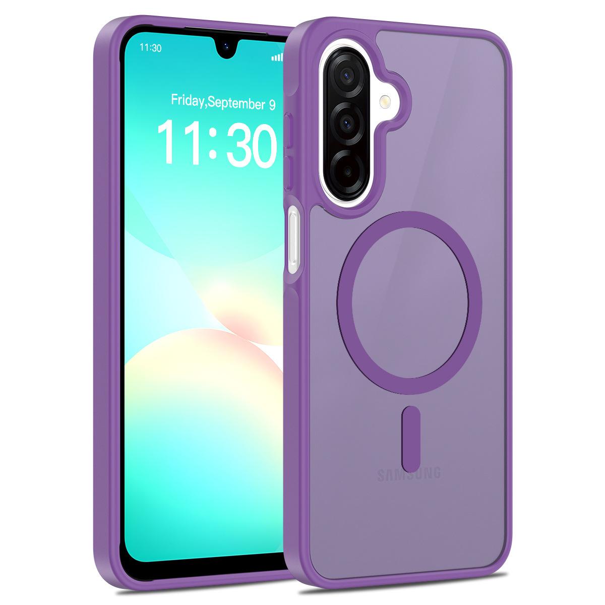 

Korean General for Samsung A26/a16 Matte Skin Feel with Magnetic Phone Case Thickened Galaxy Anti-fall Protective Cover A15 5G/4G