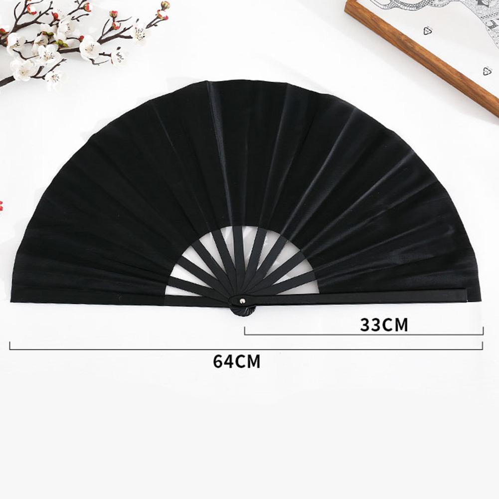 Juego de 5 Abanicos Grandes de Danza Plegables de 13 Pulgadas: Perfecto para Fiestas, Bodas y Plegado al Aire Libre--Abanicos Abanicos de Baile Cuadrado Piezas de Decoración