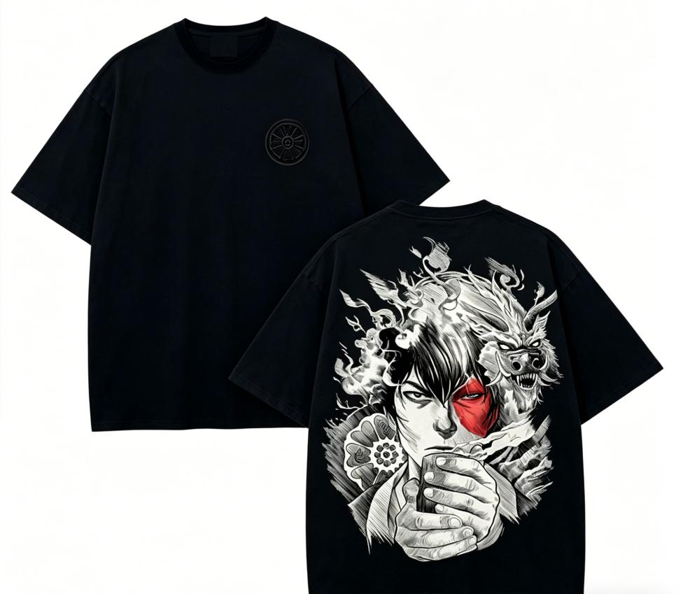 Avatar Der Letzte Airbender Zuko Anime Liebhaber T-Shirt Ganzjahreskleidung Persönlichkeit Kleidung Große Größen Unisex Neues Modell Paare hohe Qualität weich