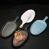 Smash Resistant Melamine Tableware Dinner Plate Western Food Plate Pizza Plates Handle Steak Plates Sushi Dish Fruits Snack Tray