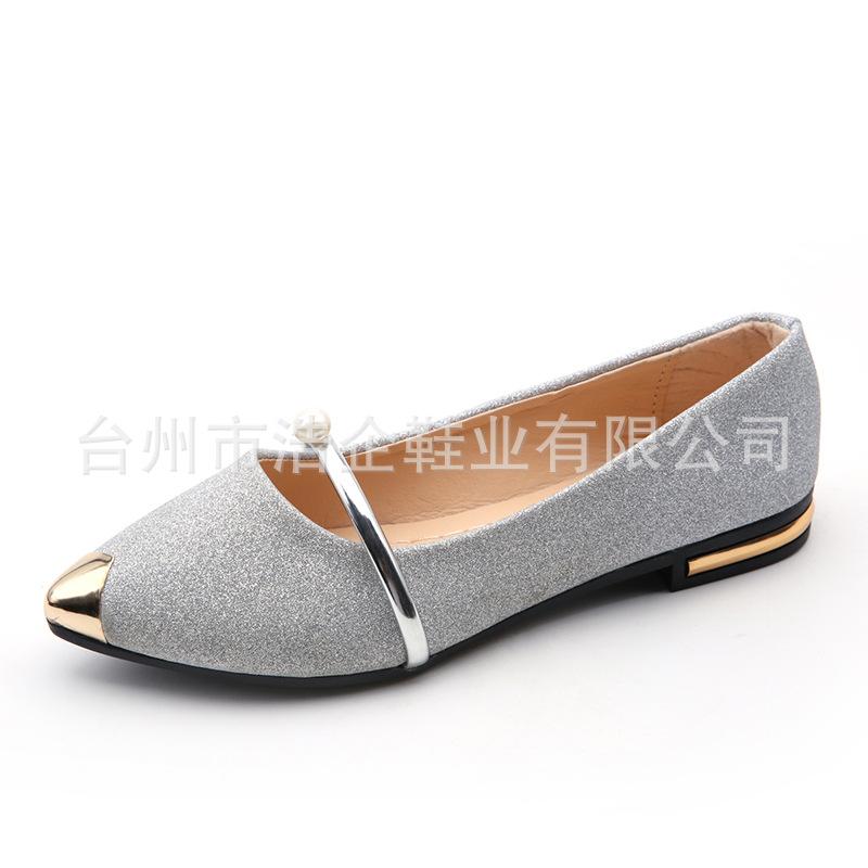 

Summer new women s shoes pointed flat shoes shallow single shoes 40