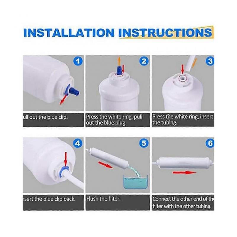 2Pcs Replacement for Samsung DA29-10105J HAFEX / EXP WSF-100, DA99 02131B, EF9603, HAIER LG Refrigerator