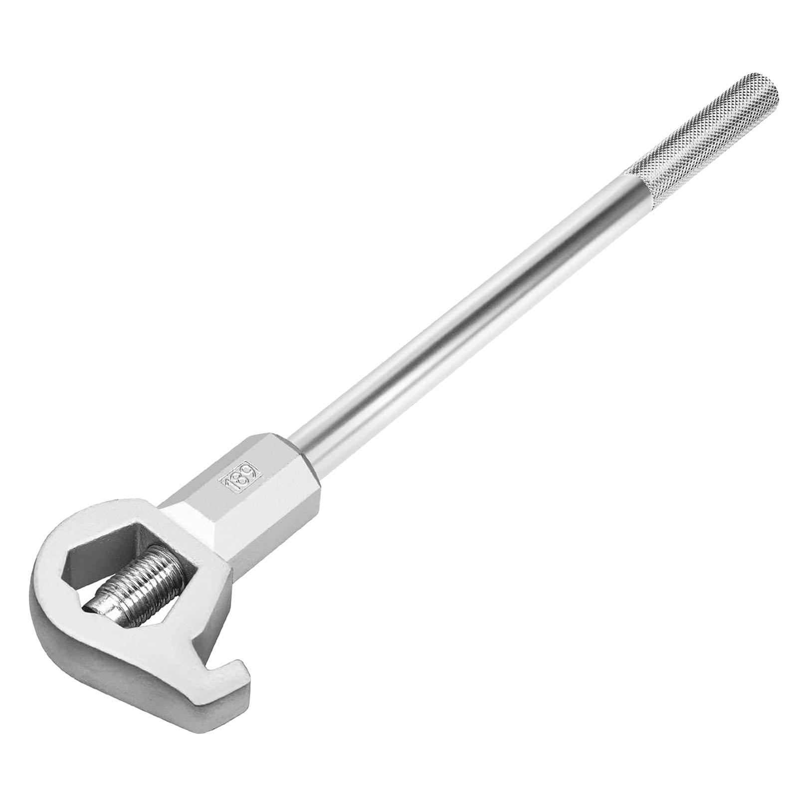 Multifunctional Fire Hydrant Wrench Adjustable Strong Spanner for Portable Firefighting and Plumbing Use Five Holes