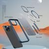 For iPhone 13 Pro Max/12 Pro Max Case Compatible with MagSafe Kickstand TPU + Acrylic Phone Cover