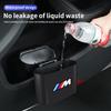 For BMW M E30 E34 E36 E39 E46 E52 E53 E60 E61 E62 E70 E71 E83 E84 E87 E90 E91 Valve Car Mounted Garbage Bin With Lid Hanging SU5