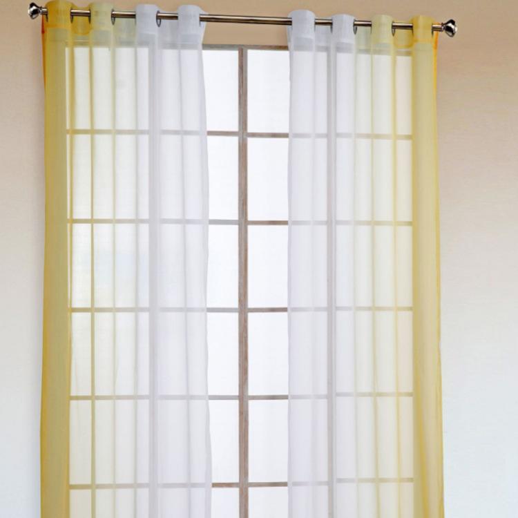 Yarn Transition Color Domestic Transfer Printing Curtain Window Screen Ht-014A