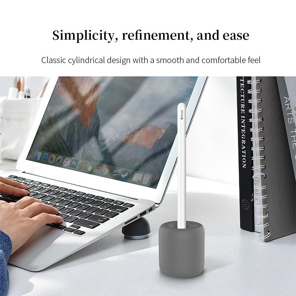 Stylus Stifthalter für Apple Pencil 1/2/Pro Gen Desktop Storage Basishalterung für Huawei Silikonhalter Einsatz Stiftspitzenschutz