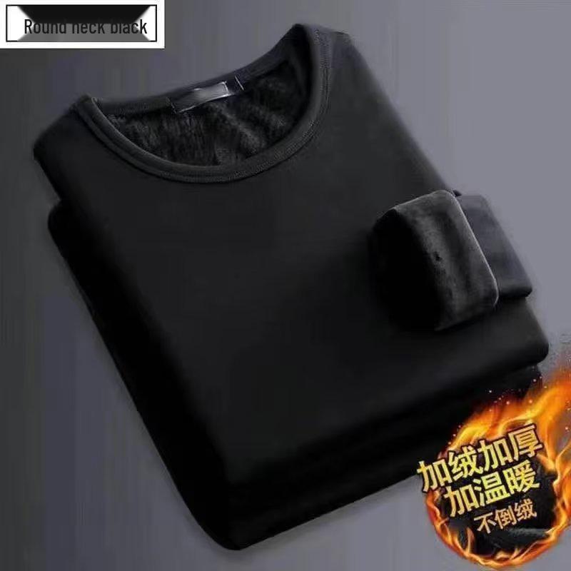 Men's 2024 Autumn Slim Fit Long-Sleeve Warm T-Shirt