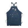 Rachel Canvas Apron (Blue)