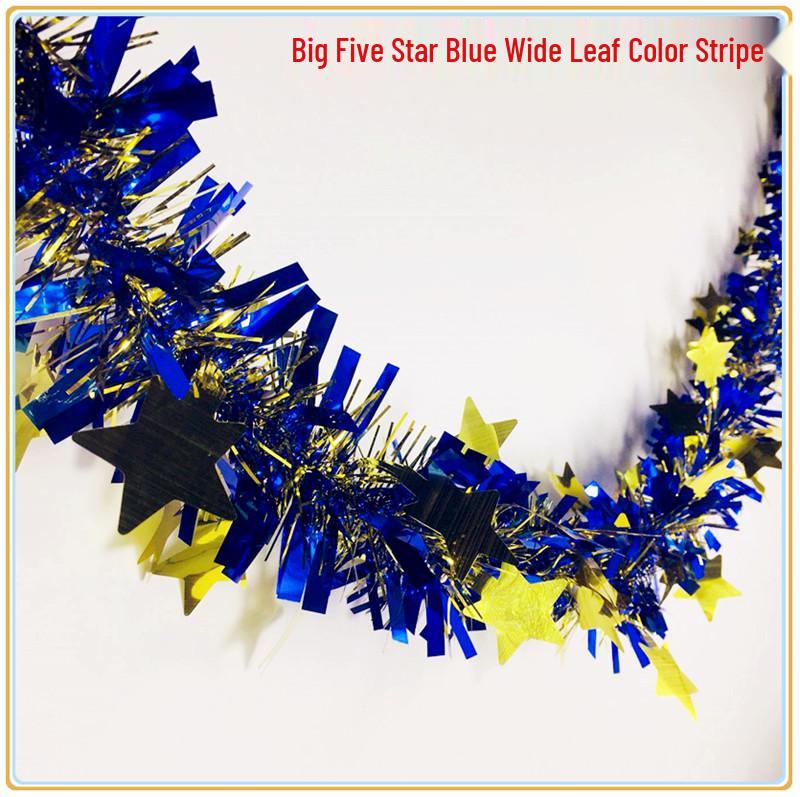 Ribbon Flower Tinsel Brush Strip Decoration for Wedding, Living Room, Shop, or Classroom