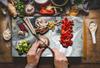 Glass Board Cutting Board 52X30 Marble