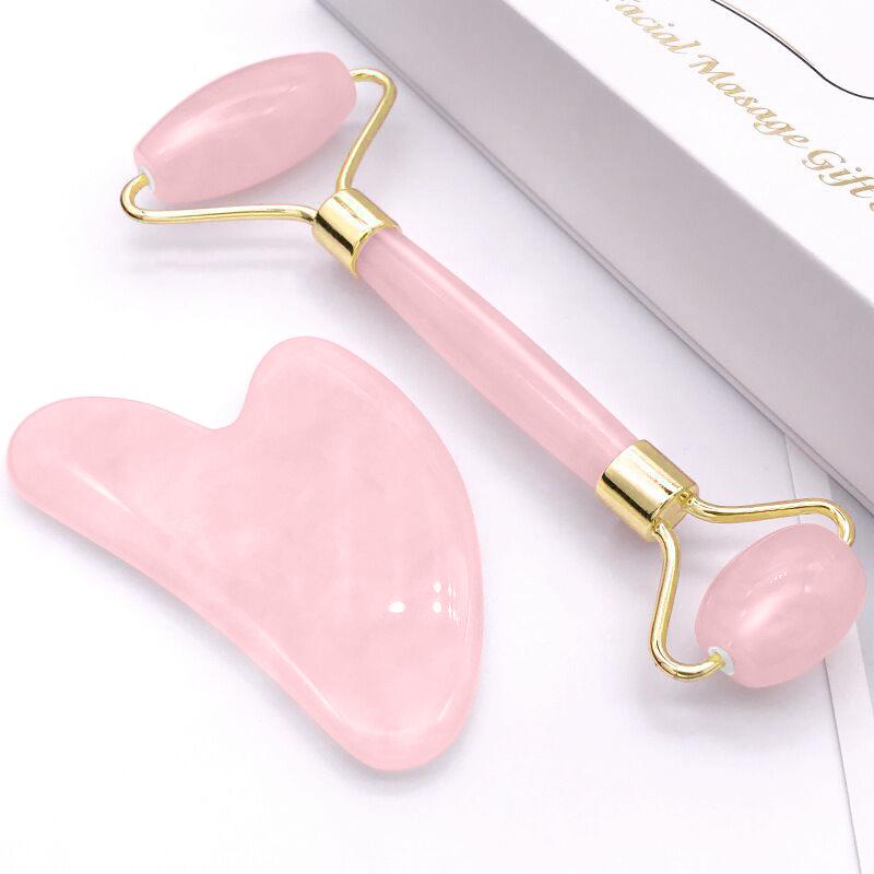 Face Gua Sha Scraper Board Massagers Natural Resin Gua Sha Roller Facial Skin Care Spa Massage Tool For Face Neck Skin Body