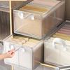 Folding Storage Basket PVC Organizing Container Underwear Storage Drawer  for Clothes and Pants