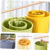 New Stainless Steel Spiral Clothes Rack Space Saving 360° Spiral Spiral Sheet Hanger Anti-slip Silver Color Quilt Blanket Hanger