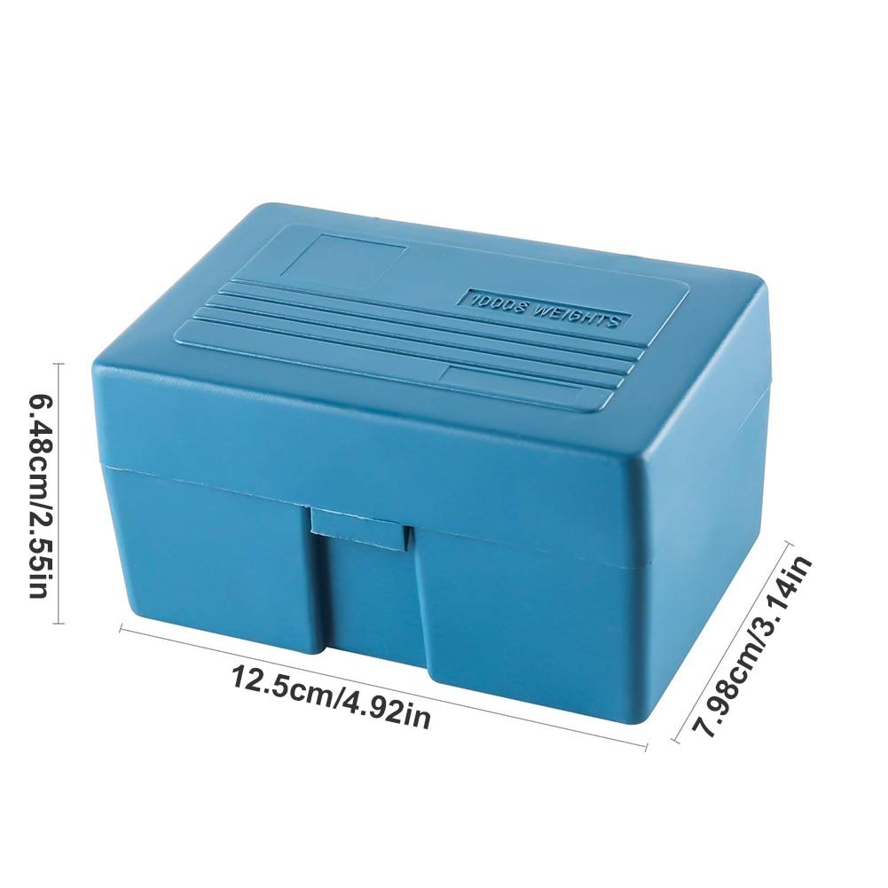 8-teiliges 1000-g-Kalibriergewichts-Gramm-Set aus verchromtem Stahl mit Etui für digitale Schmuckwaage, Wissenschaftslabor, pädagogisches Gewicht