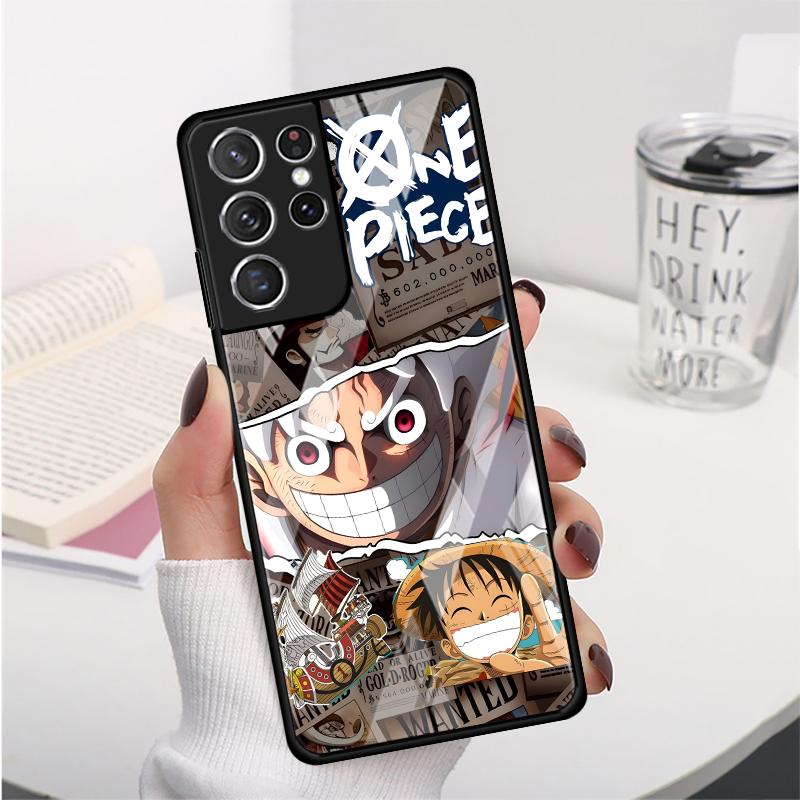 OneS P-ieceS LuffyS Case for Samsung Galaxy S25 S9 S10 S24 Ultra Note 10 20 8 9 S23 Plus S20 FE S21 S8 S22 Phone Cover