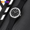 Simple Single Calendar Casual Couple Watch Integrated Silicone Belt Waterproof Men's and Women's Quartz Watch