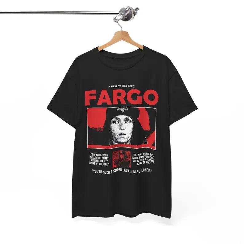 Fargo Movie Graphic Tee, Marge Gunderson Film Shirt, Coen Brothers Cult Crime T S