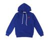 HEYPLAY Trendy Unisex Heart Terry Hoodie - Red Heart Classic Pullover