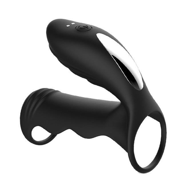 Male Penis Vibrating Ring Ejaculation Cock Stimulator Clitoris Massager Vibrator Sex Toys