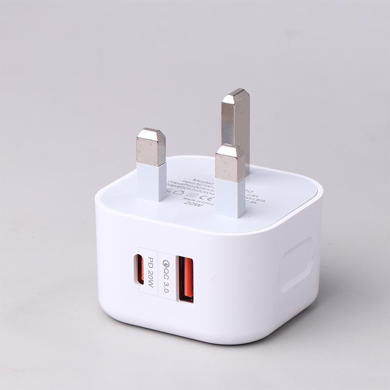 USB Type C Charger PPS Fast Charge Dual Port Fast Charging European And American Standard Head For Laptop