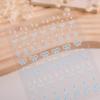 Ribbon Bowknot Nail Stickers Exquisite Nail Decoration Decals Diy Self Adhesive Transfer Slider Nail Art Charms Accessories