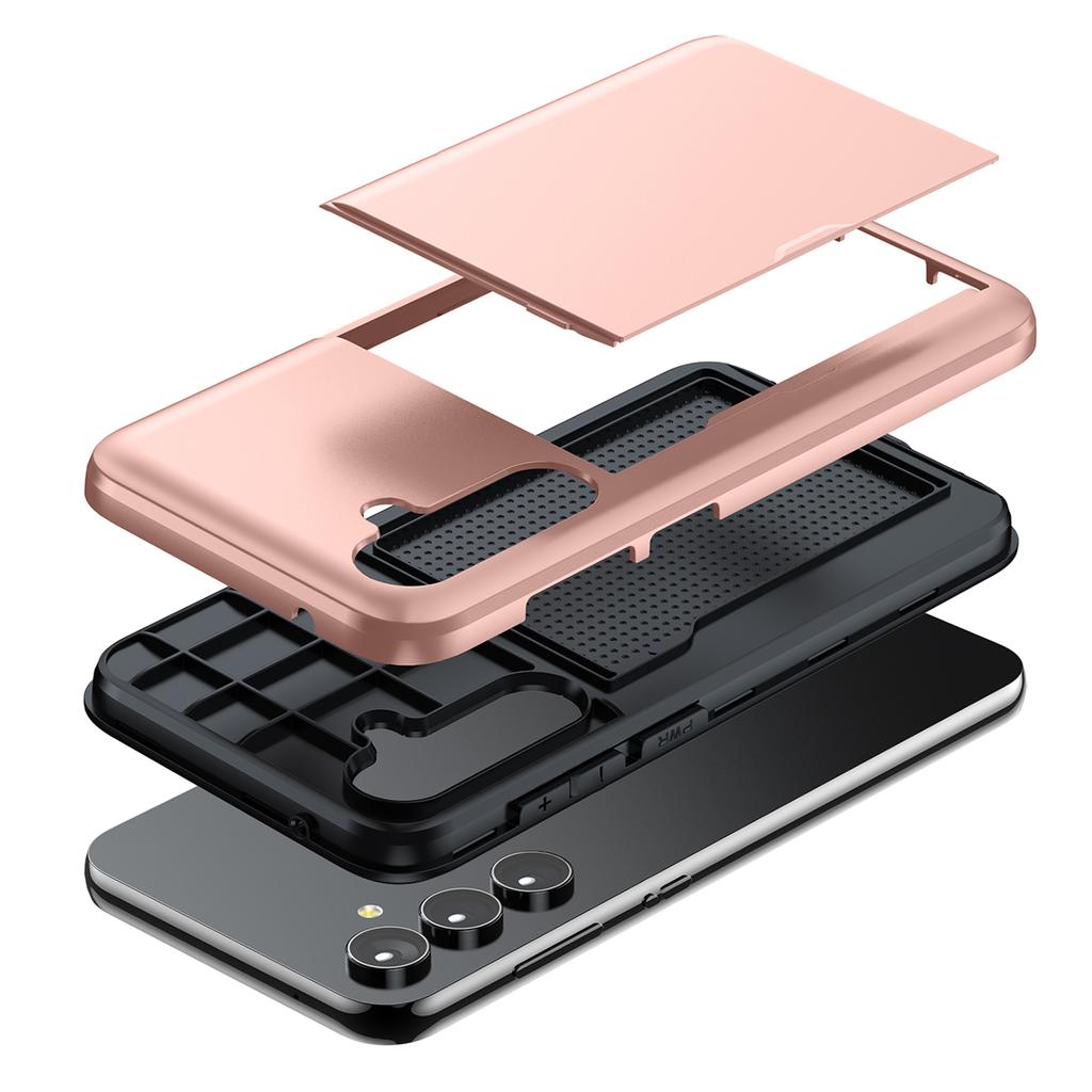 For Samsung Galaxy S24 Phone Case TPU+PC Dual Layer Protective Cover