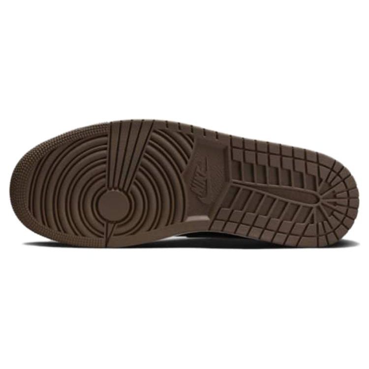 Air Jordan 1 Retro High OG Palomino Unisex Sneakers Brown Black Metallic-Gold DZ5485-020