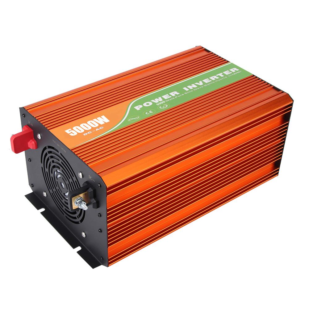 5000W High Frequency Pure Sine Wave Power Inverter Car Solar Inverter Output Voltage 220V