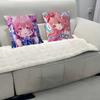 A-Airi Momoi Cartoon Cushion Cover Car Throw Pillow Case For Sofa Car Christmas Gift 40x40cm 45x45cm