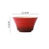 300ML 4.5 Inches Rainbow Gradient color Dishes Fruit Bowl Tableware Ramen Bowls Kitchen Dessert Salad steamed egg bowl Tableware
