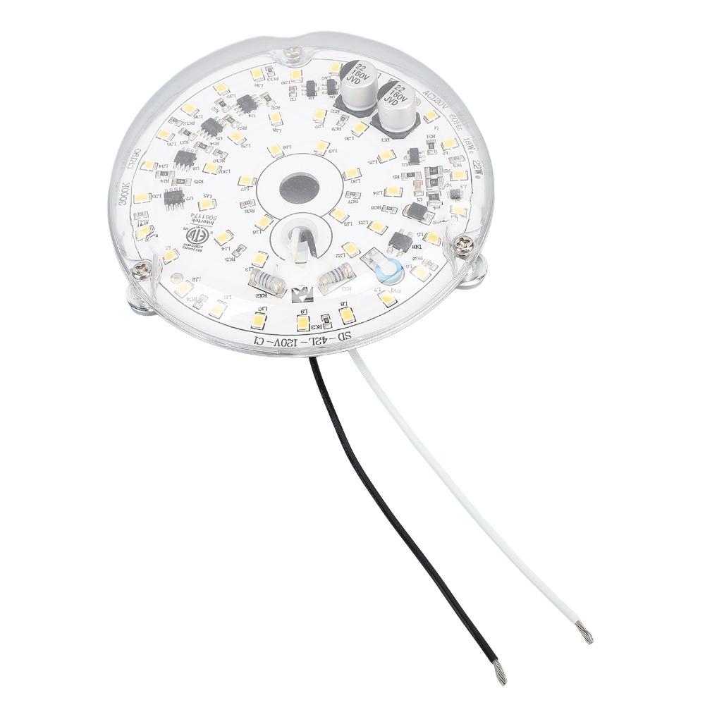 Aluminum Ceiling Fan Light Kit 3.93 Inch Fan Light Panel Universal Magnetic Mount Light Hallway