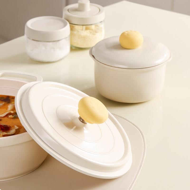 Silicone Pot Lid Knob Covers Anti-Scalding  Pot Lid Cover Reusable Kitchen Gadgets Portable Hand Protector For Daily Use